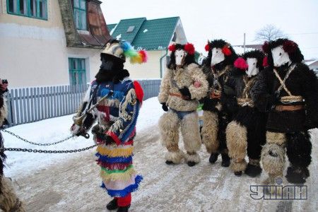 Празднование Маланки в Вашковцах Празднование Маланки в Вашковцах