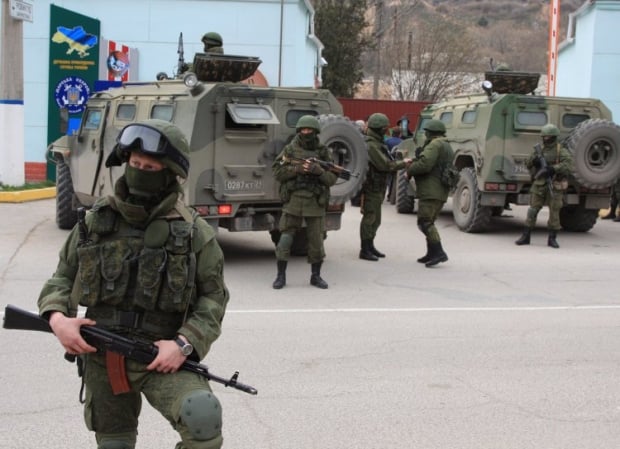 Крым, российские военные