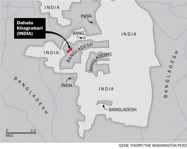 Індія і Бангладеш врегулювали територіальний спір, обмінявшись анклавами - фото 1