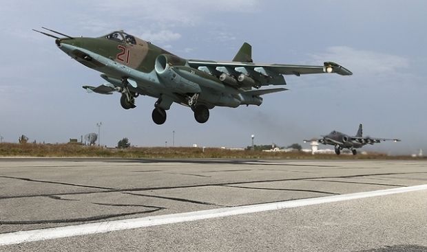 Под Запорожьем разбился штурмовик Су-25 