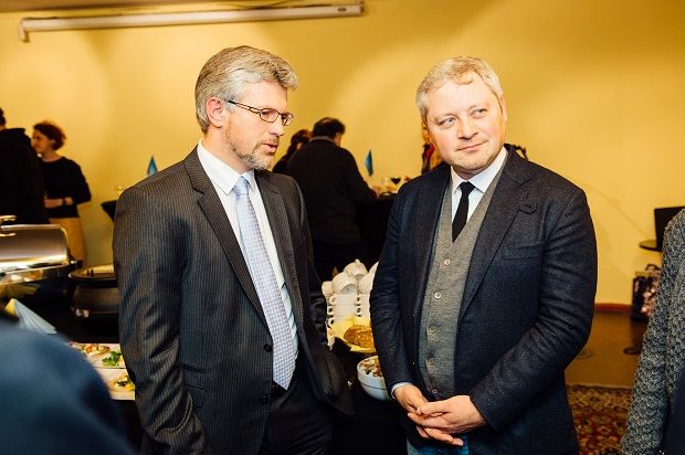 Ігорь Янковський та Посол України в ФРН Андрій Мельник Ігорь Янковський та Посол України в ФРН Андрій Мельник