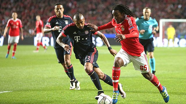 Ренату Санчес против "Баварии" / fcbayern.de Ренату Санчес против "Баварии" / fcbayern.de