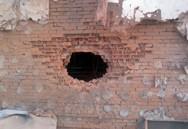 Снаряд попал в сооружение диспетчерской на ж/д станции Авдеевка — Нацполиция Украины