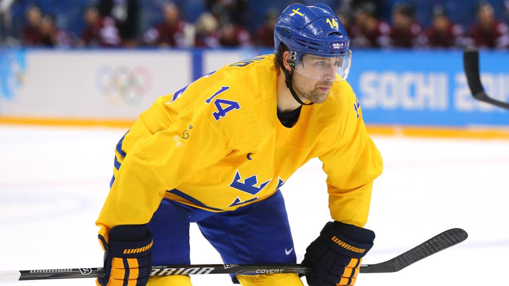 Берглунд в последний момент попал в состав сборной Швеции / nhl.bamcontent.com Берглунд в последний момент попал в состав сборной Швеции / nhl.bamcontent.com