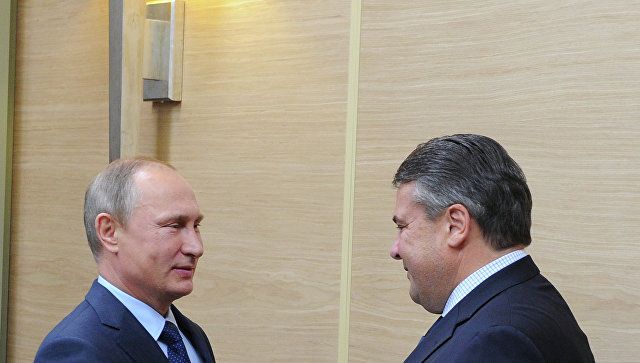Путин и Габриэль / ria.ru Путин и Габриэль / ria.ru
