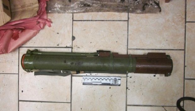 Гранатомет у чоловіка вилучили на станції Гранатомет у чоловіка вилучили на станції