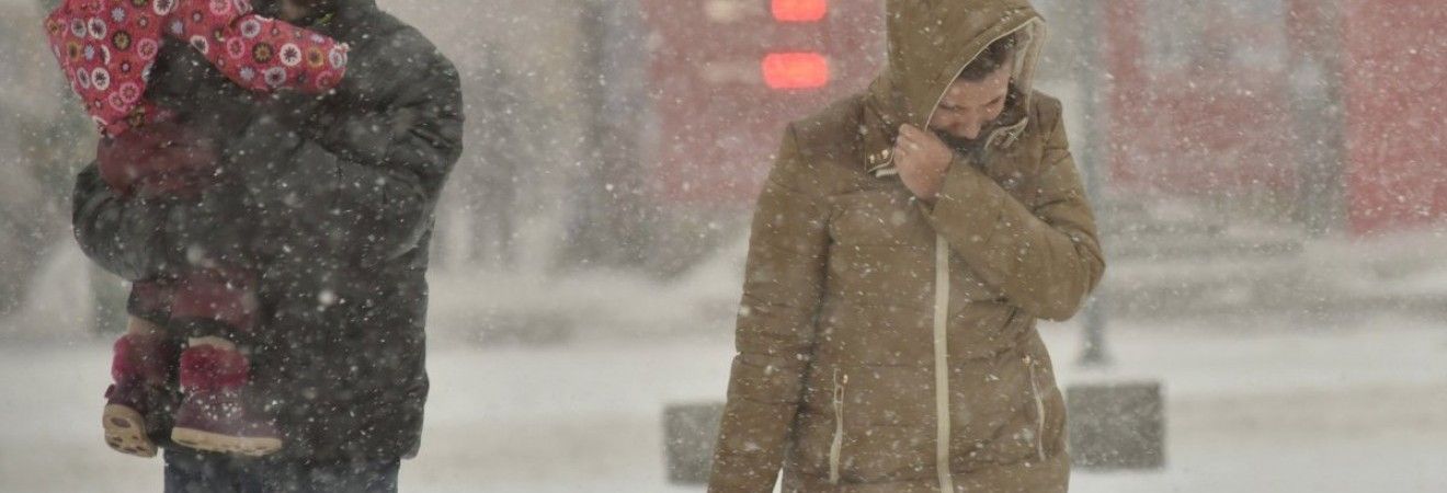 Завтра снегопад в Киевской области усилится, ожидается -10°