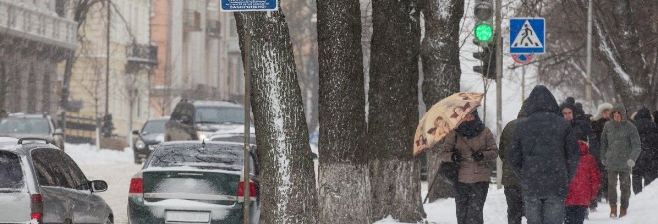 В Україні завтра трохи потеплішає, на півдні вдень до +1°