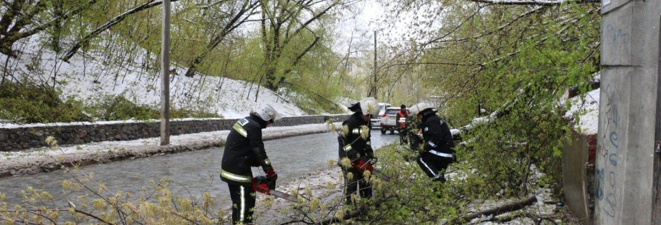 Непогода в Украине: в шести областях остаются обесточенными 318 населенных пунктов