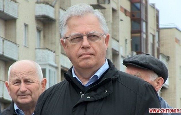 Симоненко отпраздновал Первое мая на демонстрации в Житомире