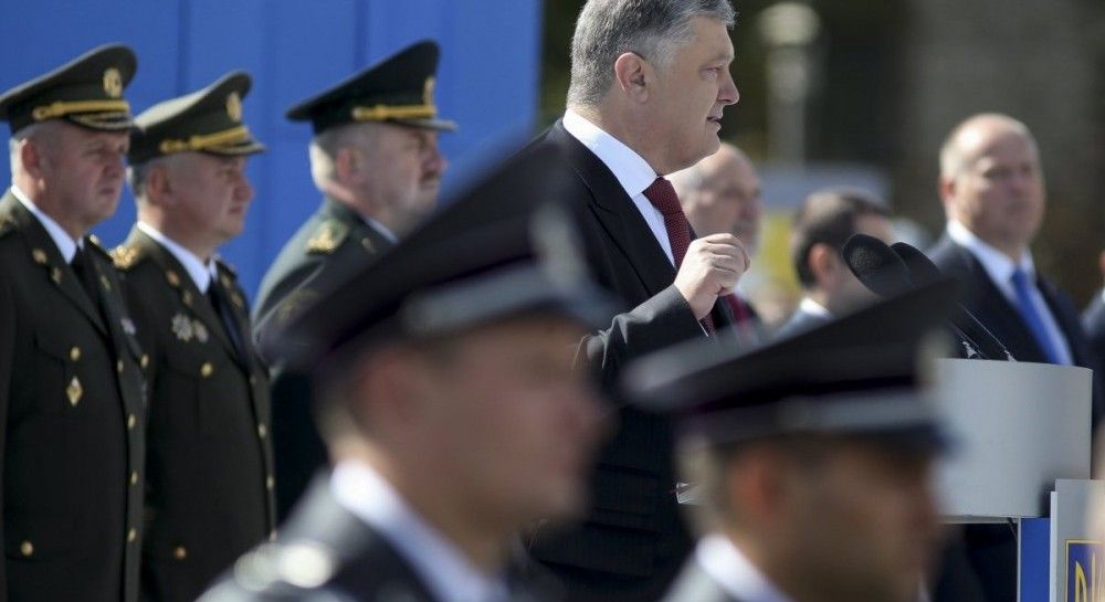 Украина готова дать жесткий военный отпор агрессору, если он попытается пойти в наступление - Порошенко