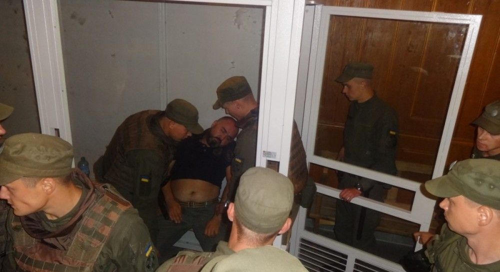 Заарештований учасник "прориву Саакашвілі" програв апеляцію і знепритомнів у залі суду (фото)