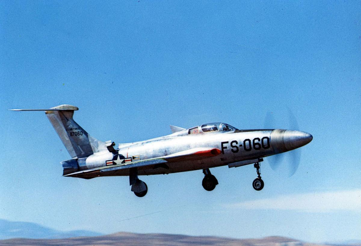 Republic XF-84H Thunderscreech / фото Wikipedia Republic XF-84H Thunderscreech / фото Wikipedia