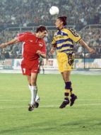 Футбол. ”Кривбас” (Кривой Рог, Украина) - ”Парма” (Парма, Италия)