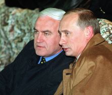 Valery Pustovoytenko and Vladimir Putin