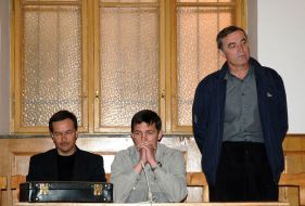 Pilots of aircraft SU-27UB at the bar