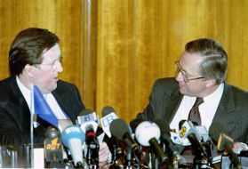 George Robertson  and Boris Tarasyuk