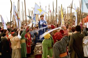 Shot of the TV-film «Chorna Rada» (Black Council)