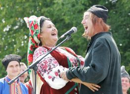 Participants of Sorochinska National trade-fair