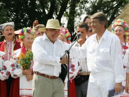 Viktor Yushchenko and Vladimir Stelmakh