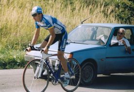 Yaroslav Popovich and his coach Igor Romanishin