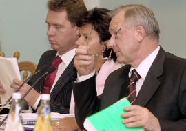 Михаил Охендовский, Марина Ставнийчук и Ярослав Давыдович