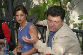 Petro Poroshenko and his wife Marina