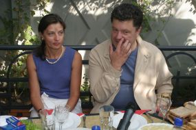 Petro Poroshenko and his wife Marina