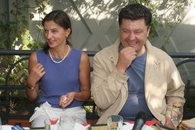 Petro Poroshenko and his wife Marina