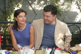 Petro Poroshenko and his wife Marina