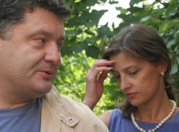 Petro Poroshenko and his wife Marina