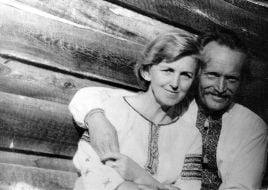 Вячеслав Чорновил с супругой  Атеной Пашко