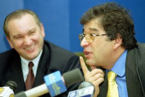 Евгений Бернштам и Валерий Нилов