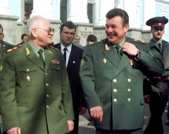 Aleksandr Kuzmuk and Igor Sergeyev