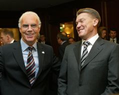 Франц Беккенбауер та Олег Блохін