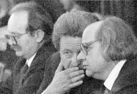 Vyacheslav Chornovil, Mikhail Goryn and Ivan Drach