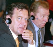 Visit of Gerhard Schroeder to Kyiv