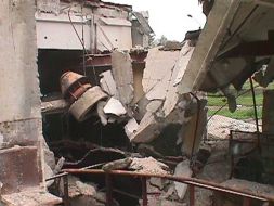 Зруйнована міська котельня