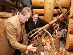 Viktor Yushchenko and Gіrard Depardieu