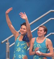 Anna Sorokina and Alena Zhupina