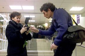 Luydmila Kuchma and Viktor Pobedinsky