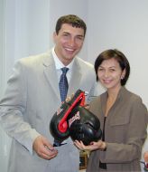 Vladimir Klichko and Tatyana Kondratyuk