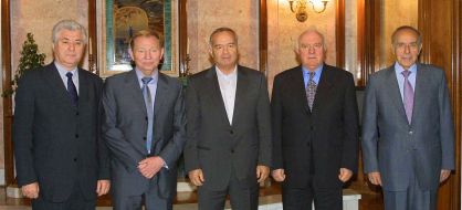 Participants in the summit of GUUAM