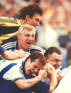 Playing moment of match