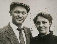 Леонид Телятников с женой Ларисой