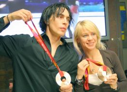 Ruslan Goncharov and Elena Grushina