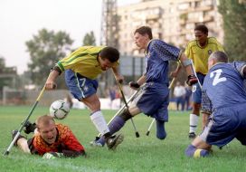 Футбол. Финал чемпионата Европы среди инвалидов