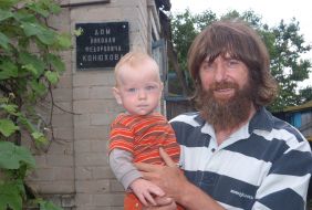 Fedor Konyukhov with sun