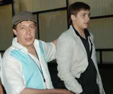 Михаил Ефремов с сыном Николаем