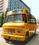 The first model of unitized smaller cars for passenger transportation